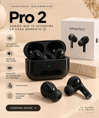 Audífonos Inalámbricos Pro 2 – Negro 🖤